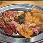 焼肉 ホルモン まさちゃん - ハラミ・ホルモン定食 - ハラミ・ホルモン