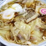 中華そば みたか - チャシューワンタン麺　半熟入り