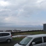 旅路 - 海の向こうには下北半島（仏ケ浦かな？）