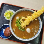 びっくりうどん - ◆「えび天入り牛すじカレーうどん」