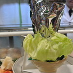 弘寿司 - 鯨の潮吹き　デコレーション