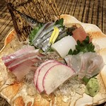 海の神山の神 - お造り５種盛り