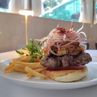 BLT STEAK  ROPPONGI - PULLED PORK BURGER / プルドポークBBQバーガー