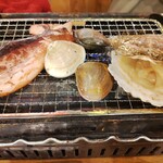 浜焼き海鮮居酒屋 大庄水産 - 貝焼きセット