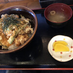 Kaneyoshi - タコ天丼　野菜あり