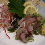 梅丘寿司の美登利総本店 渋谷店 - 鯵のたたき