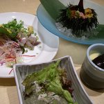 梅丘寿司の美登利総本店 渋谷店 - 夏季限定コースの一部