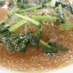 李園 - 春雨と青菜の炒め