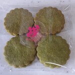 喫茶もか - 抹茶クッキーのチョコサンド