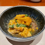 島之内 一陽 - いちぼ肉とうに 玉子とじ