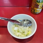 ラーメン二郎 - 白ネギ 110円
