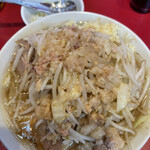 ラーメン二郎 - ラーメン小 850円　コール：全マシ