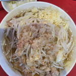 ラーメン二郎 - ラーメン小 850円　コール：全マシ