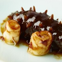 ナマコのネギ煮込み