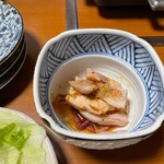 友綱部屋直伝 ちゃんこ 三賀 - 付き出し