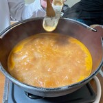 友綱部屋直伝 ちゃんこ 三賀 - ピリ辛ちゃんこ③