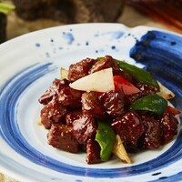 牛肉の黒胡椒炒め