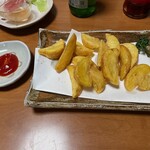 友綱部屋直伝 ちゃんこ 三賀 - フライドポテト