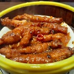 粤港美食 - 鶏脚の黒豆ソース蒸し