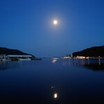 Garuya - 女川港と月明かり