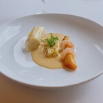 CAPRICE - ★6 Brittany Fresh Fish with White Asparagus, modern XO Sauce