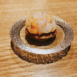 eman - タパス②白海老タルト