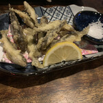 魚酔 - 稚鮎の天ぷら