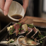 チュウノジョウ - 初カツオのタタキ