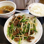 Gyouza No Ichibantei - レバニラ定食