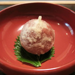 泉竹 - 塩抜き梅干しの天ぷら