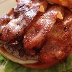 R-S - ベーコンバーガーのアップ
