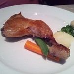 レストラン アンジュール - 130803　鳥のコンフィ