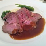 レストラン アンジュール - 130803　仔羊モモ肉のロースト