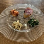 Trattoria DALEE'S - 《ランチBプランゾ 1.300円》　前菜4品