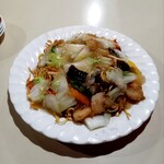 Chuugoku Ryouri Shirukurodo - 海老餡かけ焼そば 1000円