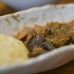 藍布 - こんな風に盛ってあります