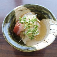 ガス燈 - 帆立昆布〆
