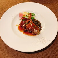キャラント キャトル - Cコースの鴨料理