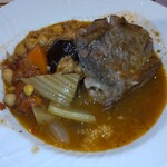 オーベルジュ オーパヴィラージュ - フランス産 子羊のクスクス たっぷり野菜スープと...お好みでアリッサを