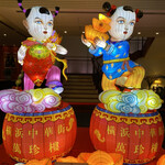 萬珍樓 本店 - エントランスにはこんなオブジェも