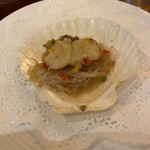 萬珍樓 - 帆立貝に大蒜香り蒸し