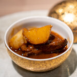 Kobe Gyuu Rogama Sumiyaki Steak IDEA Ginza - Stewed Black Wagyu Beef Tongue