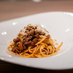 Kobe Gyuu Rogama Sumiyaki Steak IDEA Ginza - Spaghetti with Kobe Beef Bolognese
