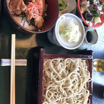 Ishibiki Soba Ichii - ランチセット　焼鳥丼