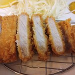 とんかつ大谷 - ロースカツ定食（1100円）