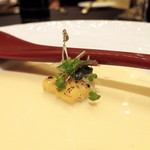 ガストロノミー ジョエル・ロブション - とうもろこしのなめらかなヴルーテ仕立て