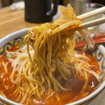 老坊担担麺 - 3辛麺リフトアップ