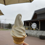 道の駅 阿寒丹頂の里 - 北海道ソフトクリーム　ミニ