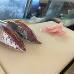 一五鮨 - 料理写真:あじ