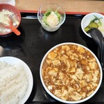 餃子苑 富丘の里 - 麻婆豆腐定食
